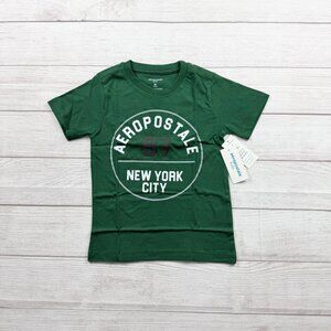 Aeropostale Kids T-Shirt “Aeropostale 87 New York City” Graphic Tee NWT M 5-6